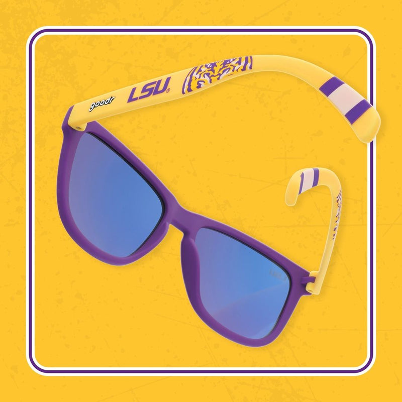 Load image into Gallery viewer, &quot;Geaux Tigers” LSU Collegiate OG Polarized Sunglasses
