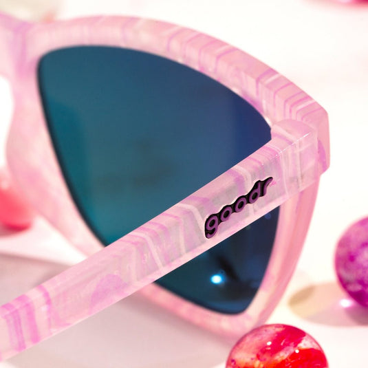 "Living In A Material Swirl" Polarized Pop G Sunglasses