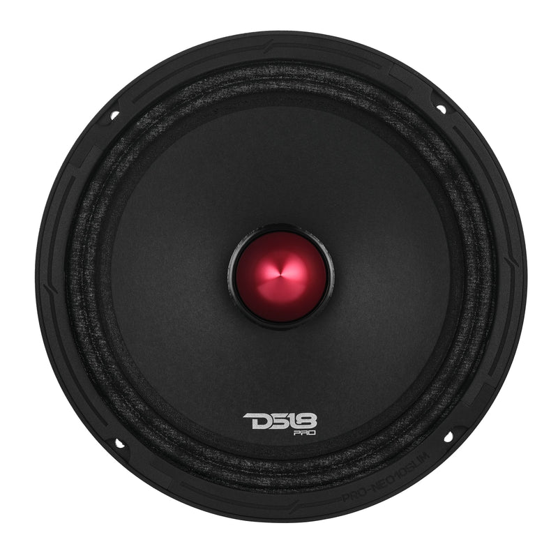 Load image into Gallery viewer, PRO 10&quot; Slim Neodymium Mid-Range Loudspeaker with Bullet | 250W RMS 4-Ohm
