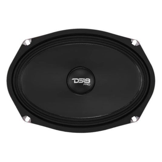 6x9” Motorcycle Audio Bundle – Shallow Water-Resistant Midrange Loudspeakers + Sealed ABS Baffles (Pair) | High Output, Easy Install