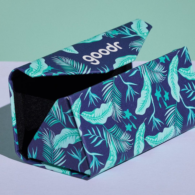 Load image into Gallery viewer, &quot;Enter The Fold” Folding Sunglasses Case
