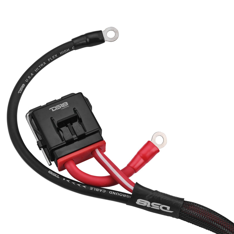 Load image into Gallery viewer, UTV 4-Gauge Power Harness Kit – 12ft Power &amp; Ground Cables with Water-Resistant Fuse Holder for 4-Door UTVs

