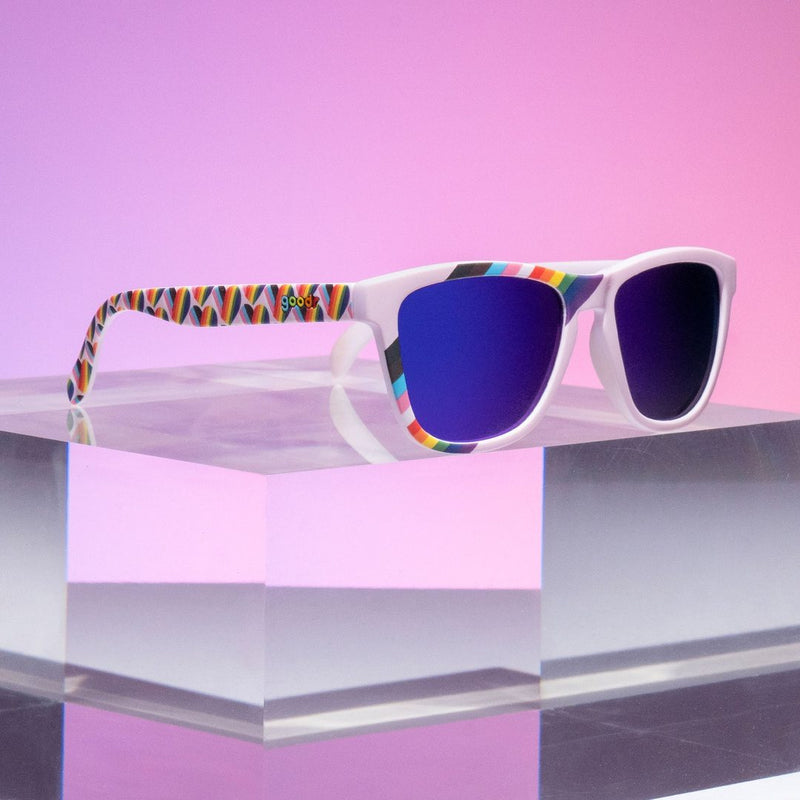 Load image into Gallery viewer, &quot;We&#39;re Here To Slay” OG Pride Fest &#39;25 Polarized Sunglasses
