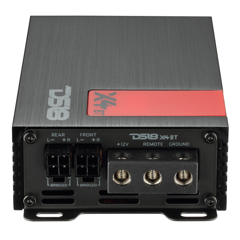 Load image into Gallery viewer, X 4-Channel Ultra Compact Full-Range Amplifier with Bluetooth Connectivity - 4 x 70 Watts Rms
