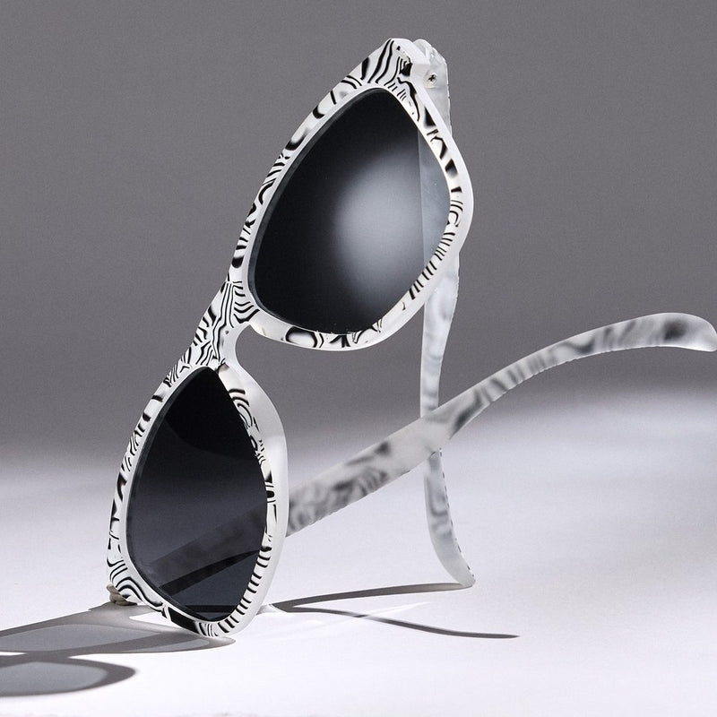 Load image into Gallery viewer, &quot;Zebra Jasper&#39;s Life Coach” OG Polarized Sunglasses
