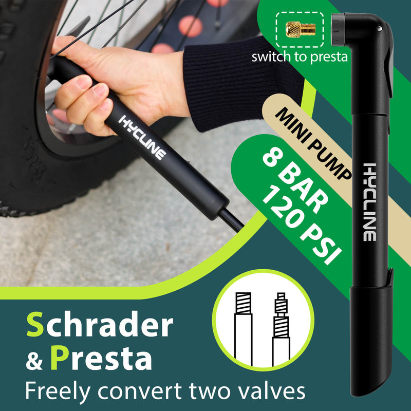 Load image into Gallery viewer, Hycline Mini Hand Pump - 120 PSI
