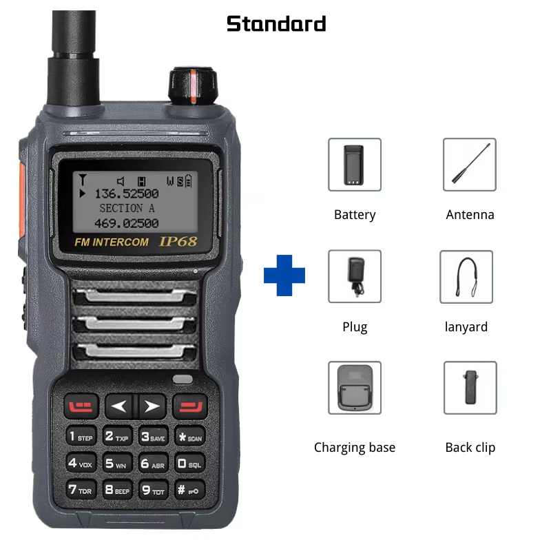 Load image into Gallery viewer, Ruyage UV8D IP67 Waterproof Rugged Long Range Two Way Radio Walkie Talkie
