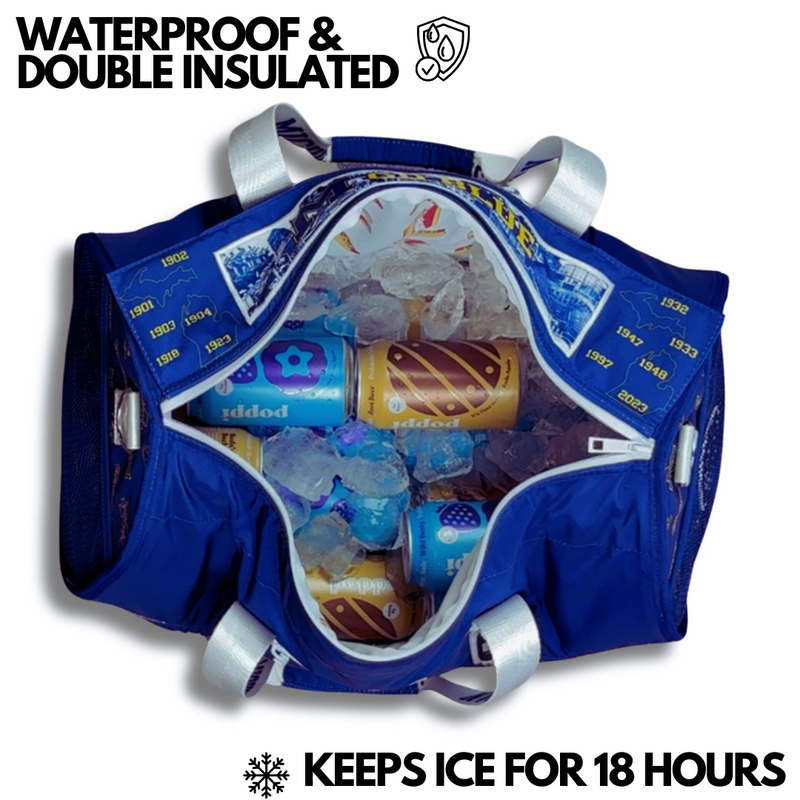 Load image into Gallery viewer, University of Michigan Duffel Cooler
