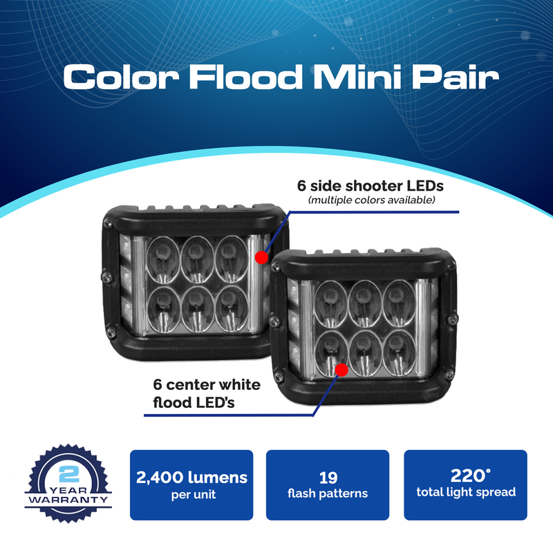 Load image into Gallery viewer, UBL Color Flood Mini Pair
