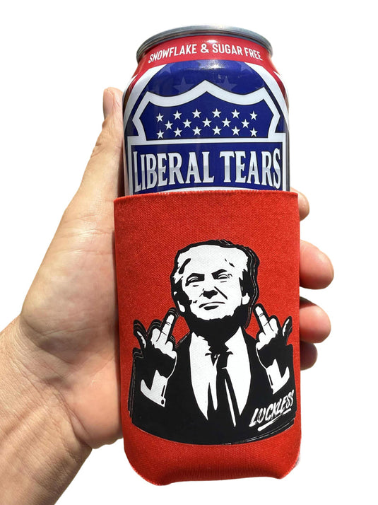 Middle Fingers 12oz Koozie Americana