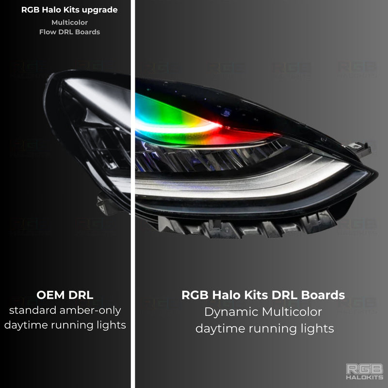Load image into Gallery viewer, Tesla Model 3 Multicolor DRL Boards (2017-2020)

