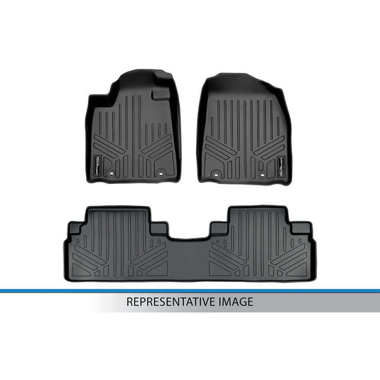 SMARTLINER Custom Fit Floor Liners For for 2016-2020 Tesla Model X