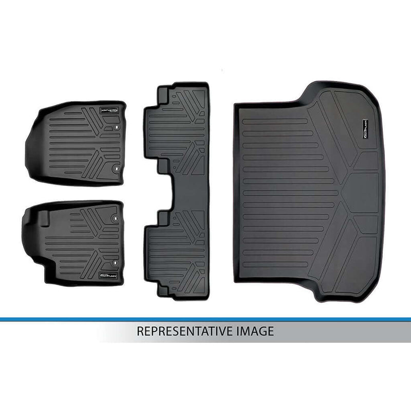 Load image into Gallery viewer, SMARTLINER Custom Fit Floor Liners For for 2016-2020 Tesla Model X
