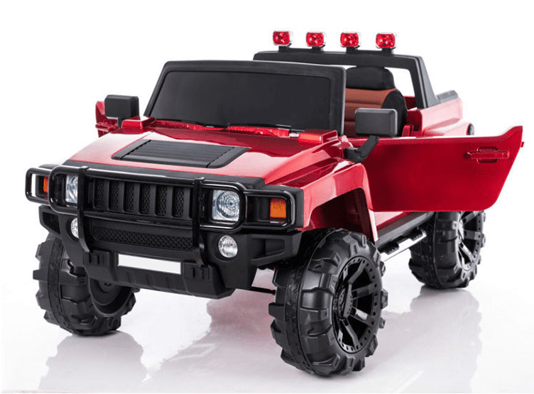 Load image into Gallery viewer, Ride On RC Car Hummer Style Truck For Children W/Magic Cars® Parental Remote Control

