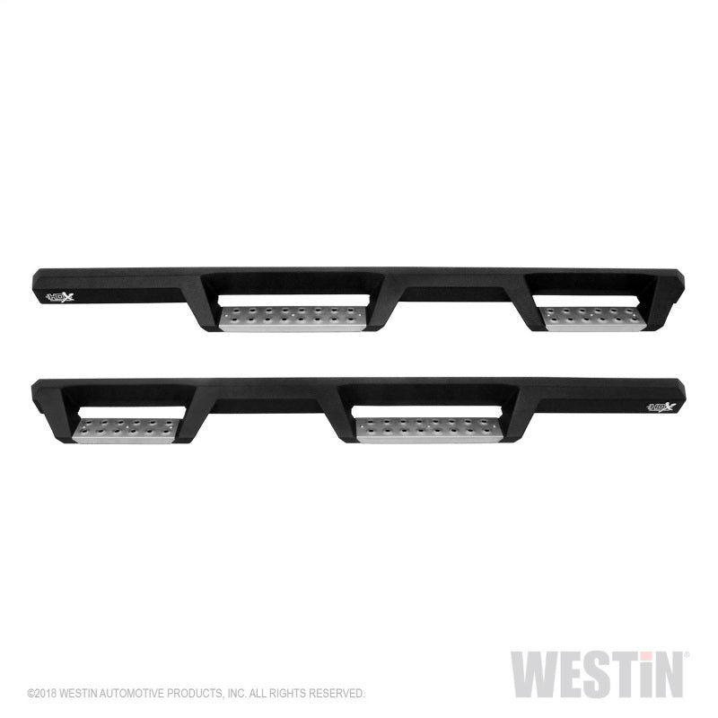 Load image into Gallery viewer, Westin/HDX 2018 Jeep Wrangler JL Unlimited Drop Nerf Step Bars - Textured Black
