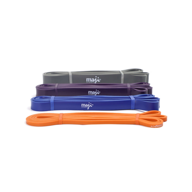 Load image into Gallery viewer, Maji Sports Pack Of Four Full Body Workout Super Bands
