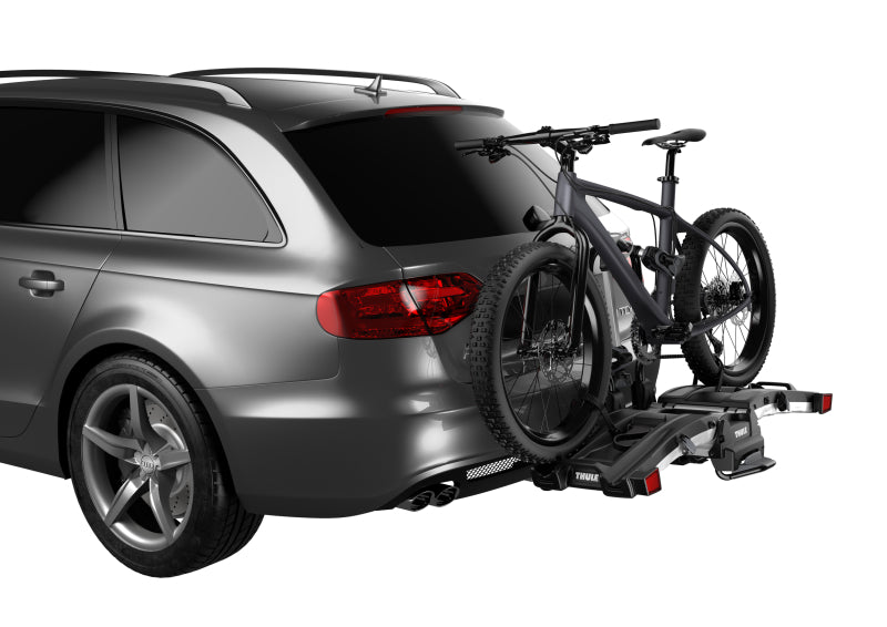 Load image into Gallery viewer, Thule EasyFold XT 2 - Fully Foldable Platform Hitch Bike Rack (Up to 2 Bikes) - Black/Silver
