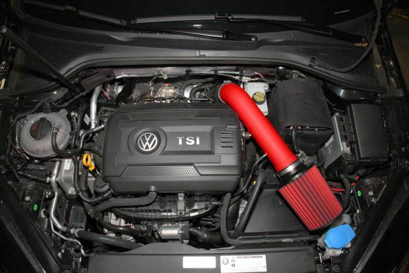 Load image into Gallery viewer, AEM Induction AEM 2015 Volkswagen Golf GTI 2.0L Cold Air Intake System Wrinkle Red 21-746WR
