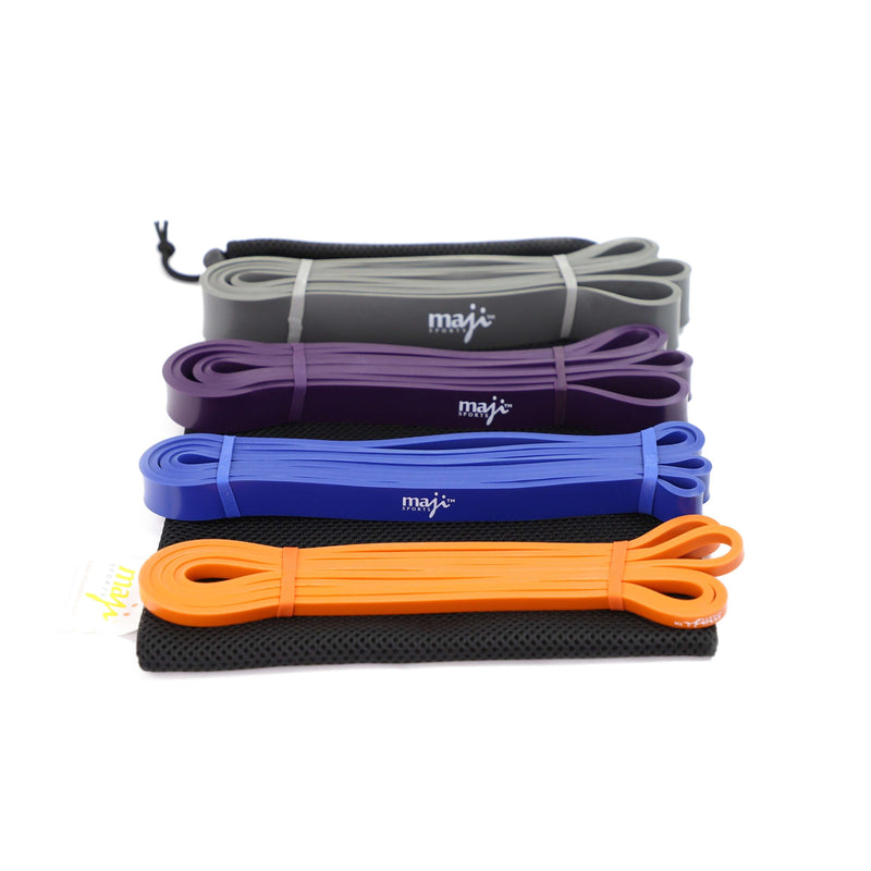 Load image into Gallery viewer, Maji Sports Pack Of Four Full Body Workout Super Bands
