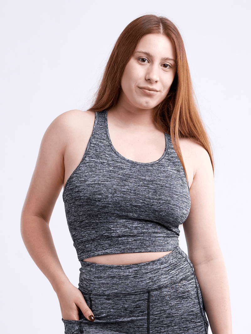 Load image into Gallery viewer, JupiterGear Racerback Lightweight Training Crop Tank Top

