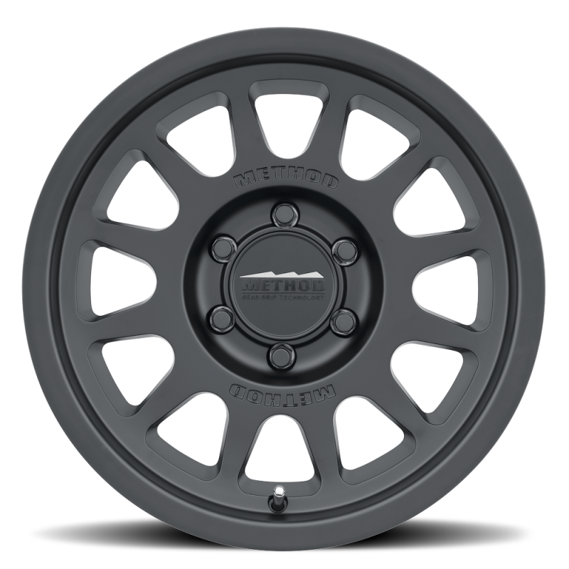 Load image into Gallery viewer, Method MR703 17x8.5 0mm Offset 6x5.5 106.25mm CB Matte Black Wheel
