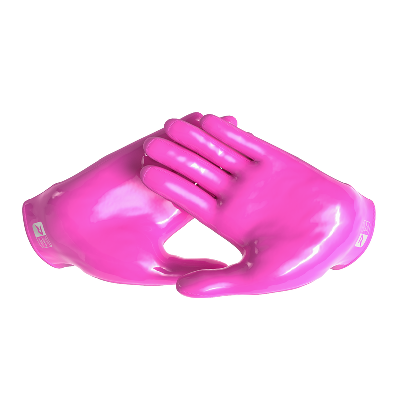 Load image into Gallery viewer, Phenom Elite Quantum Fierce Youth Padded Football Gloves - Team Colors

