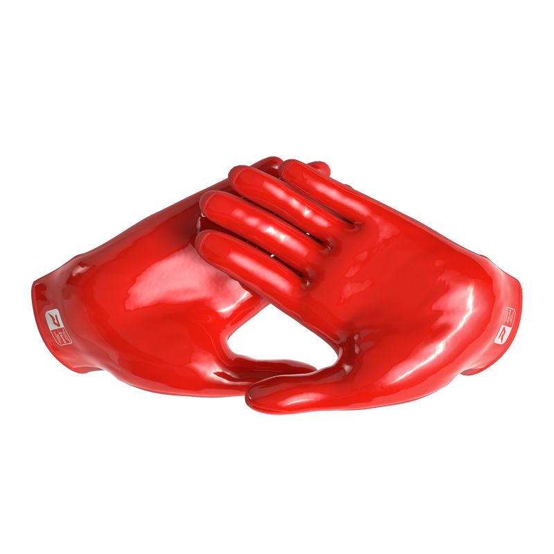 Load image into Gallery viewer, Phenom Elite Quantum Fierce Youth Padded Football Gloves - Team Colors
