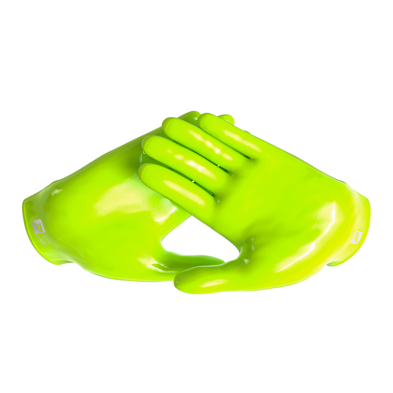 Load image into Gallery viewer, Phenom Elite Quantum Fierce Youth Padded Football Gloves - Team Colors
