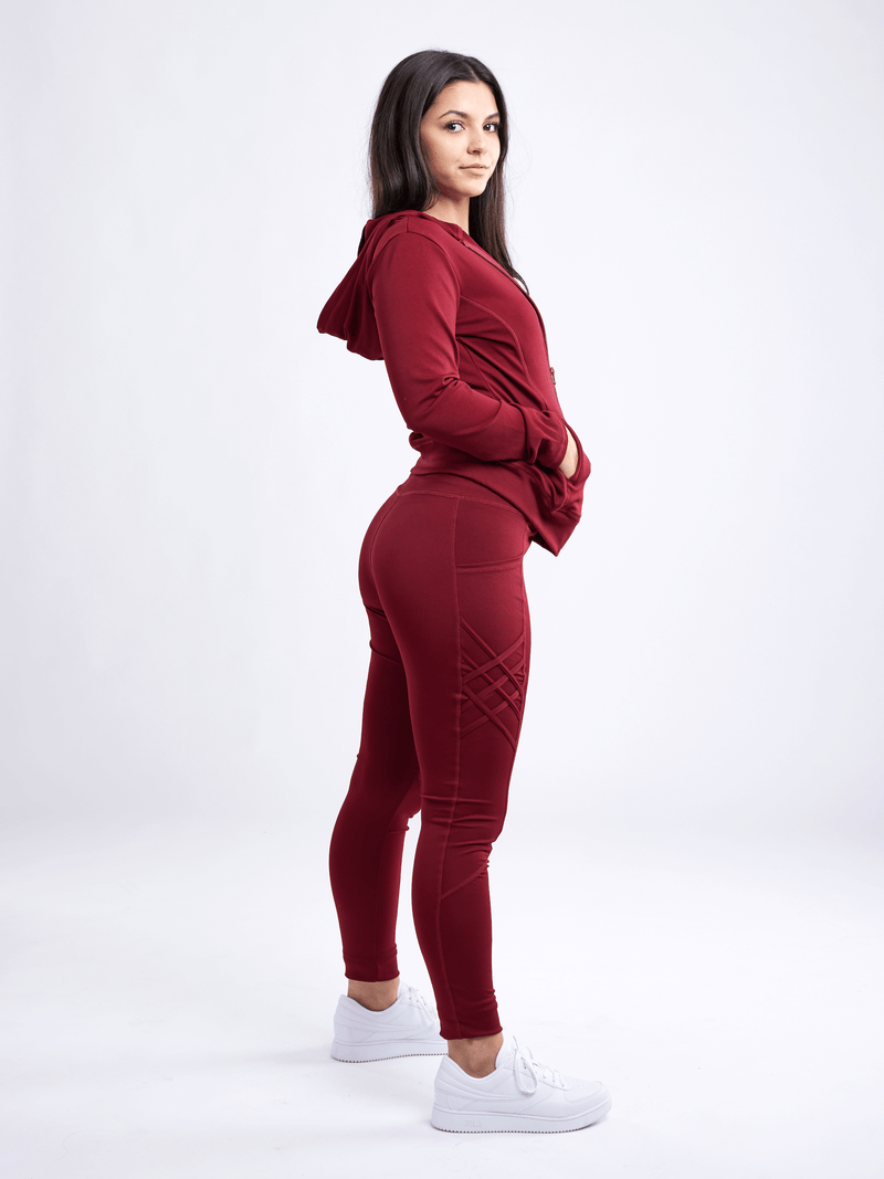 Load image into Gallery viewer, JupiterGear Athletic Fitted Zip-Up Hoodie Jacket with Pockets
