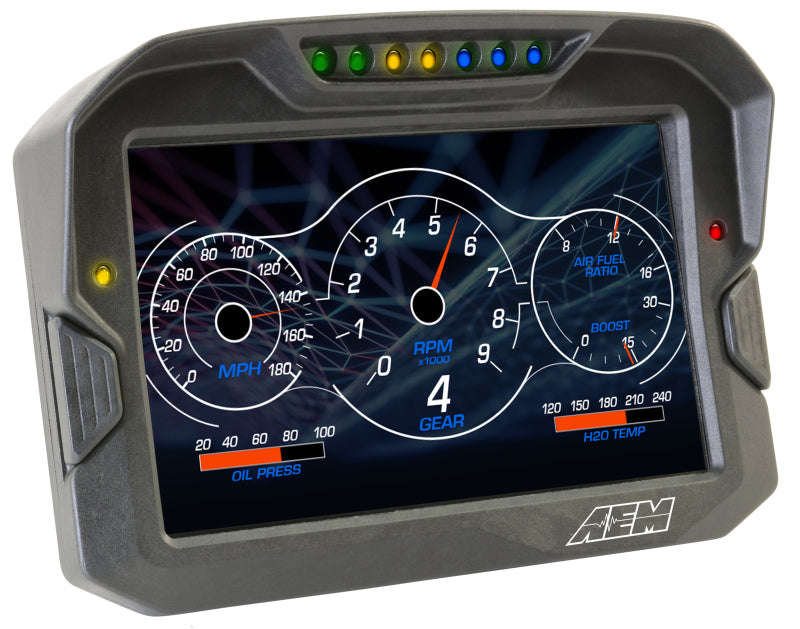 Load image into Gallery viewer, AEM Electronics Digital Dash, CD-7L, Carbon Housing, Data Logging, CAN Bus, Kit

