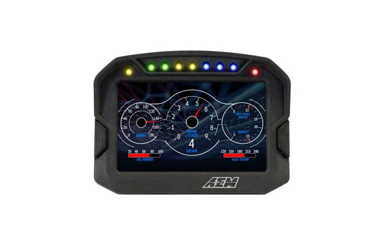 AEM CD-5G Carbon Digital Dash Display w/ Interal 10Hz GPS & Antenna 30-5602