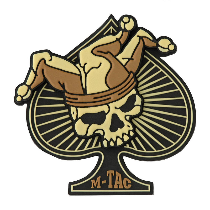Load image into Gallery viewer, M-Tac patch Ace of Spades 3D PVC
