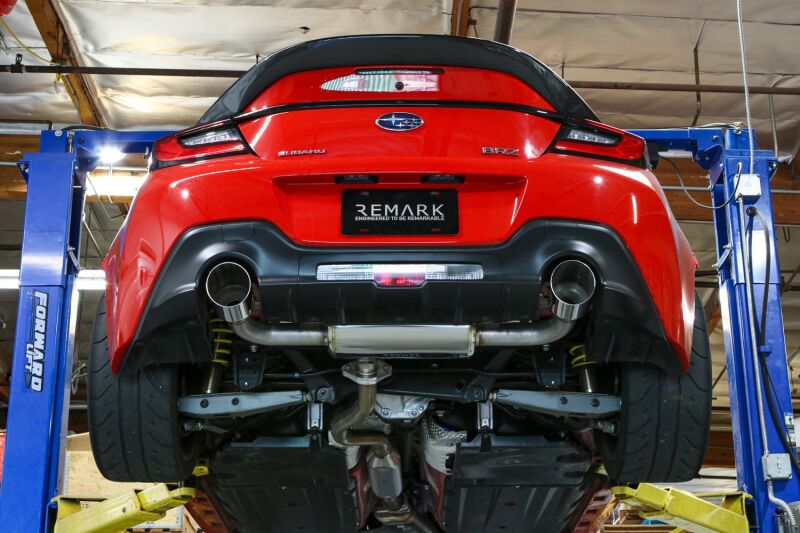 Load image into Gallery viewer, Remark 22+ Subaru BRZ/Toyota GR86 Axle-Back Exhaust - Stainless Single Wall Tips
