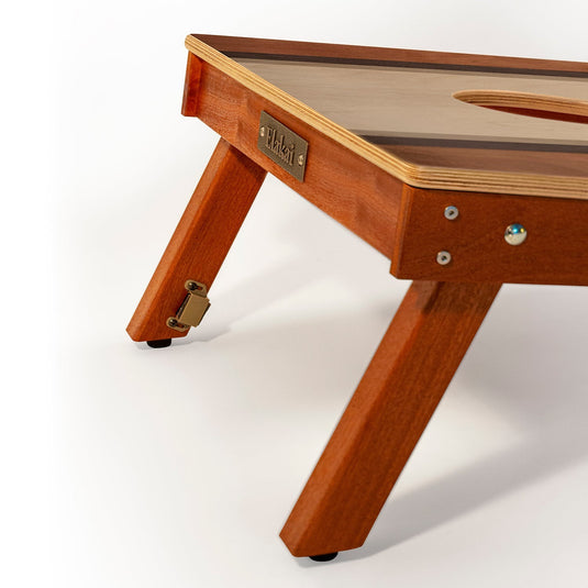 2ft x 4ft Graphic Wood Classic Cornhole Set | Classic Beach Stripes Collection