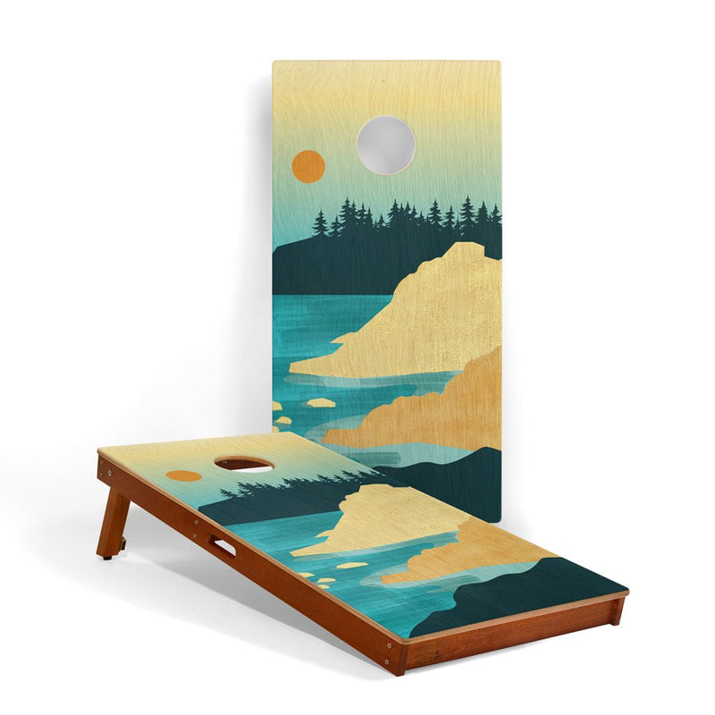 Load image into Gallery viewer, 2ft x 4ft Graphic Wood Classic Cornhole Set | National Parks Inspired Collection
