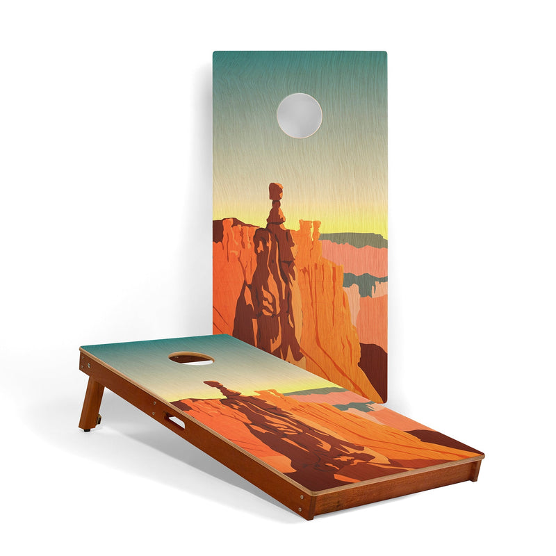 Load image into Gallery viewer, 2ft x 4ft Graphic Wood Classic Cornhole Set | National Parks Inspired Collection
