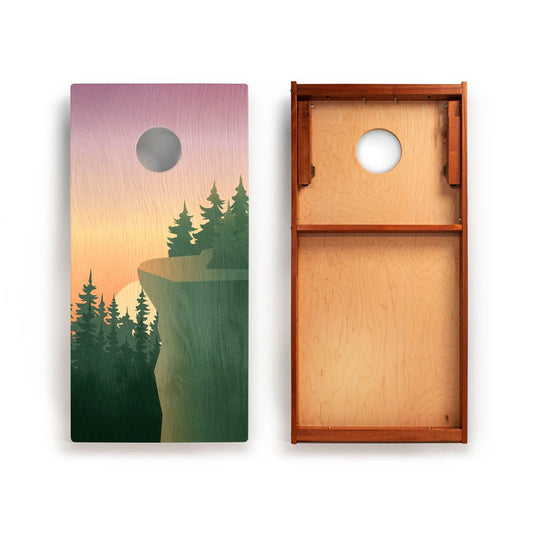 2ft x 4ft Graphic Wood Classic Cornhole Set | National Parks Inspired Collection