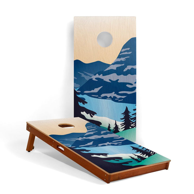 Load image into Gallery viewer, 2ft x 4ft Graphic Wood Classic Cornhole Set | National Parks Inspired Collection
