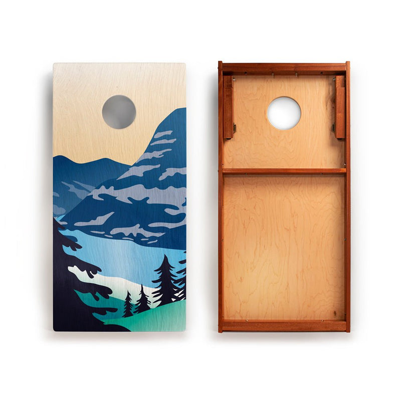 Load image into Gallery viewer, 2ft x 4ft Graphic Wood Classic Cornhole Set | National Parks Inspired Collection
