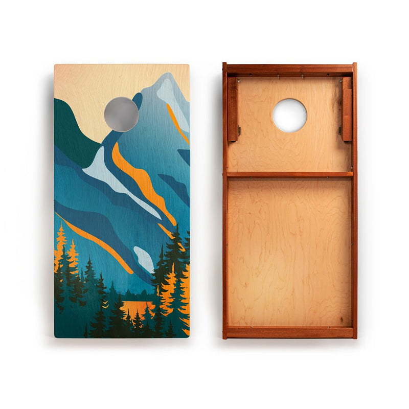 Load image into Gallery viewer, 2ft x 4ft Graphic Wood Classic Cornhole Set | National Parks Inspired Collection
