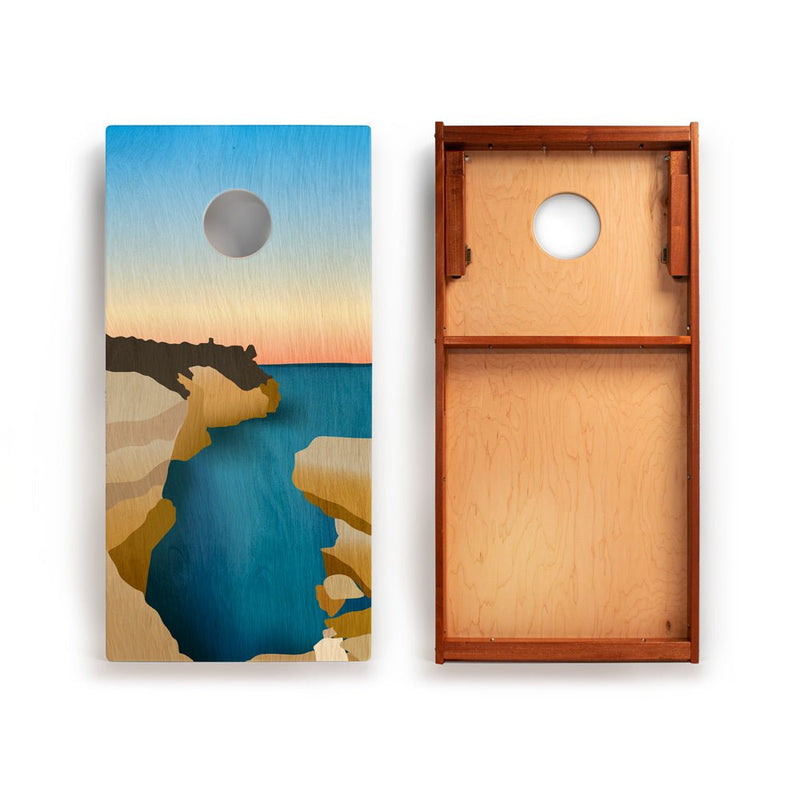 Load image into Gallery viewer, 2ft x 4ft Graphic Wood Classic Cornhole Set | National Parks Inspired Collection
