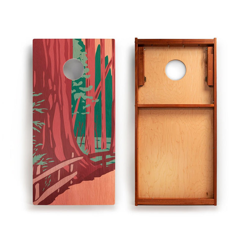 Load image into Gallery viewer, 2ft x 4ft Graphic Wood Classic Cornhole Set | National Parks Inspired Collection
