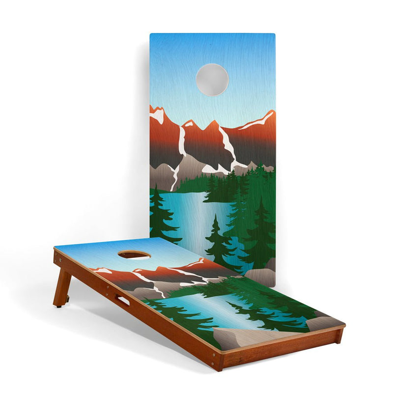 Load image into Gallery viewer, 2ft x 4ft Graphic Wood Classic Cornhole Set | National Parks Inspired Collection
