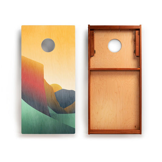 2ft x 4ft Graphic Wood Classic Cornhole Set | National Parks Inspired Collection