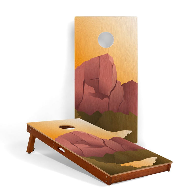 Load image into Gallery viewer, 2ft x 4ft Graphic Wood Classic Cornhole Set | National Parks Inspired Collection

