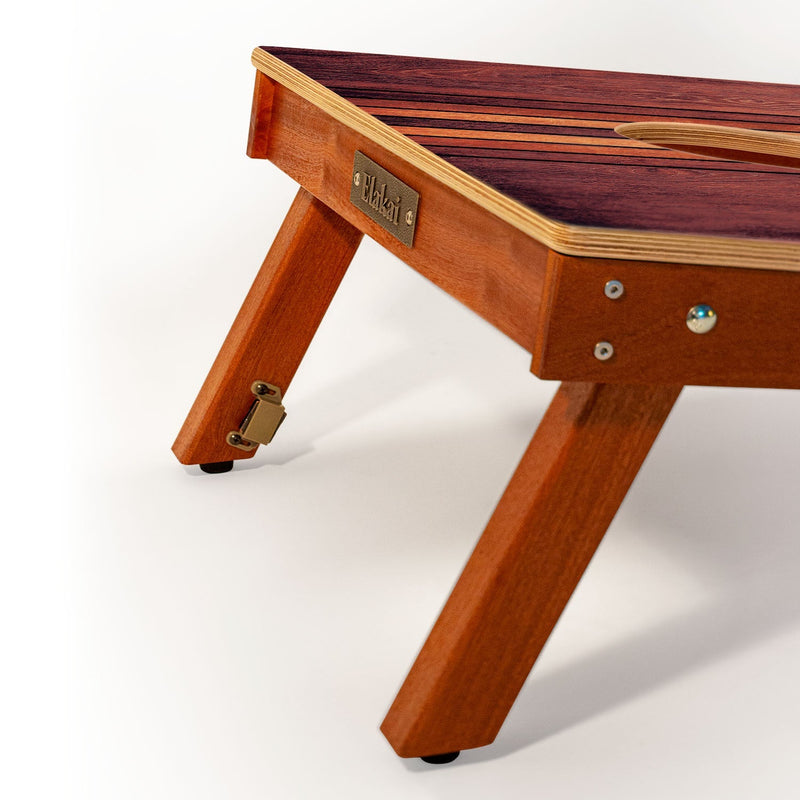 Load image into Gallery viewer, 2ft x 4ft Graphic Wood Classic Cornhole Set | Natural Surf Beach Collection
