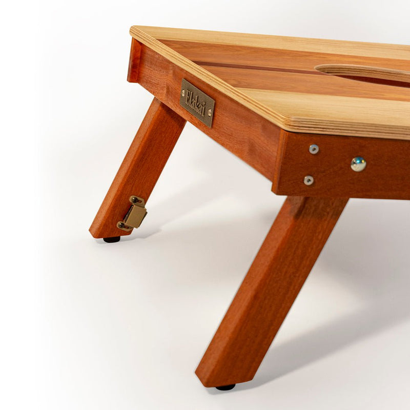 Load image into Gallery viewer, 2ft x 4ft Graphic Wood Classic Cornhole Set | Natural Surf Beach Collection
