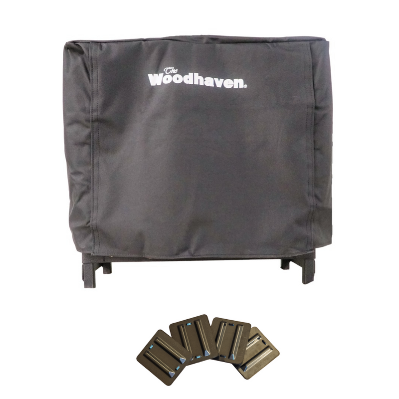 Load image into Gallery viewer, 2 ft Steel Firewood Rack   Woodhaven
