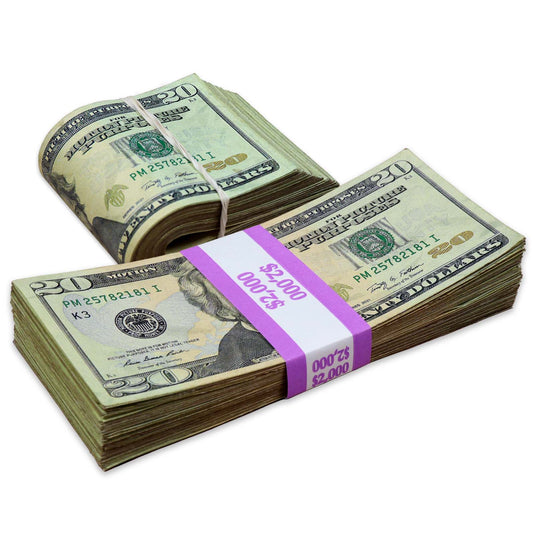 $4,000 ✔️RealAged™ Full Print New Series Stack & Band Pack