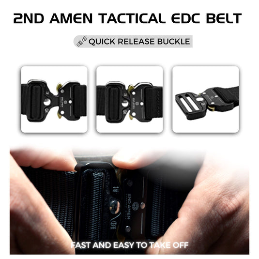 Quick Release Tactical Rigger Belt